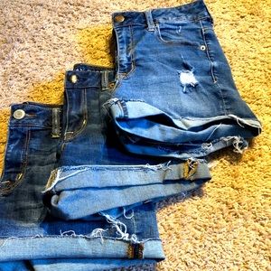 Set of 3 American Eagle  Jean Shorts
